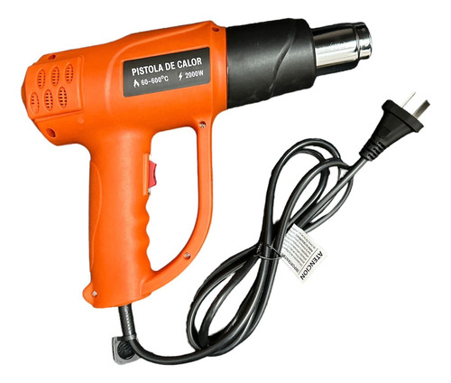 Pistola De Calor Oryx El676 50-600°c Premium  2000w Potencia