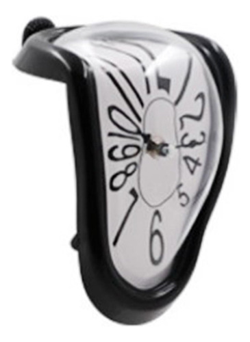 Reloj De Fusión Reloj Derretido Reloj De Pared Árabe Negro