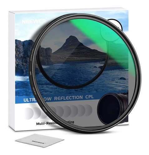 Neewer Filtro Polarizador 3.031 In 30 Capa Circular Cpl Hd