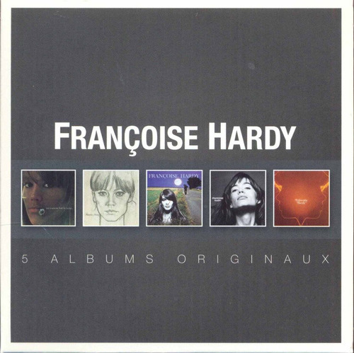 Hardy Francoise Original Album Series Import Cd X 5 Nuevo