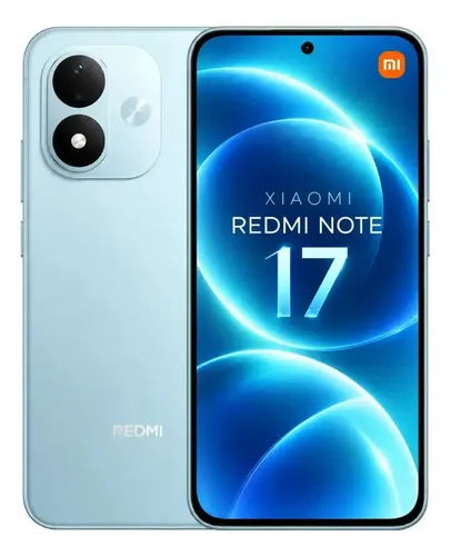 Smartphone Xiaomi Redmi Note 17 4g Global 256gb 8gb Ram Azul Celeste