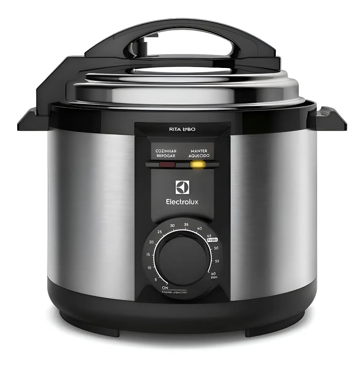 Panela de Pressão Elétrica Electrolux 5l Cor Inox Efficient por Rita Lobo Pce20 Aço Escovado 127v 60 Hz - Miniatura 2
