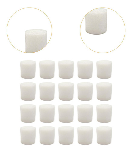 Conjunto De Anillo Fijo Soporte De De Acuario 20pc Esponja