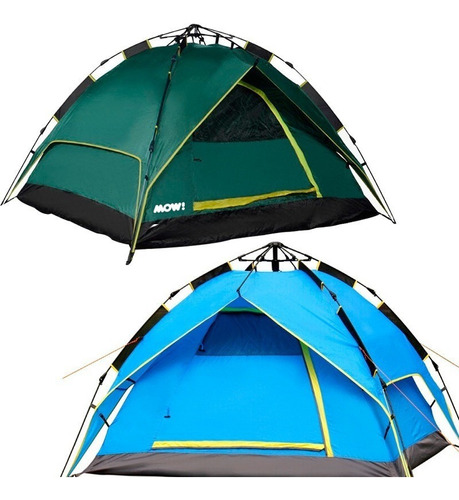 Mow! Carpa Camping Doble Techo Auto. 4 Personas Ca019 /jck