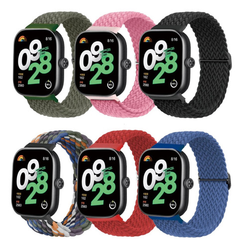 . 6 Correas For Reloj Inteligente Xiaomi Band 8 Pro Mi Band