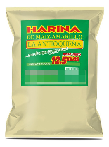 Harina Maíz Amarillo X 12.5kg - Kg a $5683