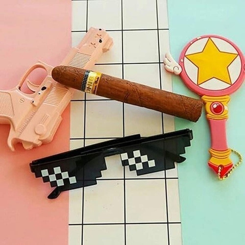 Imagen 8 de 9 de 10 Gafas De Sol Divertidas Para Gafas De Sol, 8 Bits Pixelad