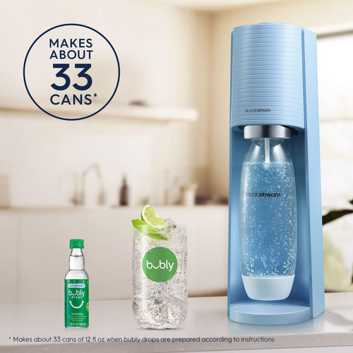 Máquina De Água Com Gás Sodastream Terra Misty Blue Com Co2