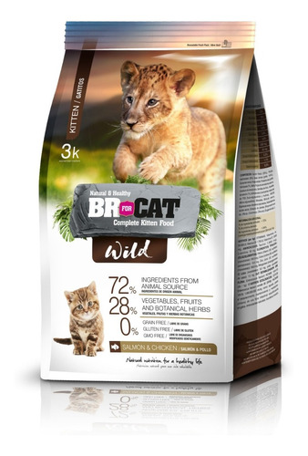 Br For Cat Wild Kitten 3kg