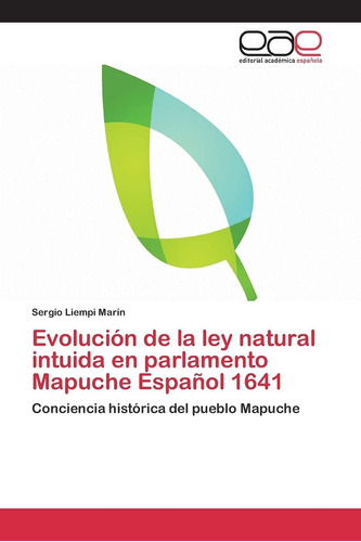 Libro: Evolución De La Ley Natural Intuida En Parlamento Map