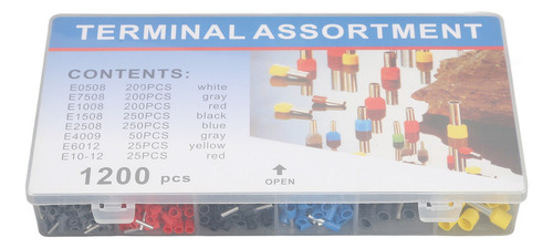. Kit Surtido De Terminales De Engarce Cables De 1200