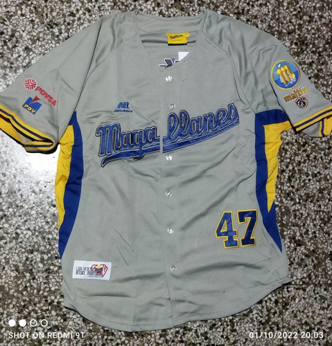 Imagen 1 de 2 de Magallanes Lvbp Camisa De Beisbol