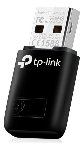 N Adaptador Wifi Usb Tp-link Tl-wn823n 300 Mbps