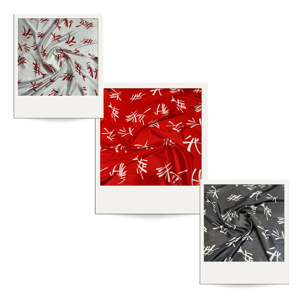 Tecido Cetim Estampado Japonesa 1,40x1,00m Temática Kimonos Cor Vermelho