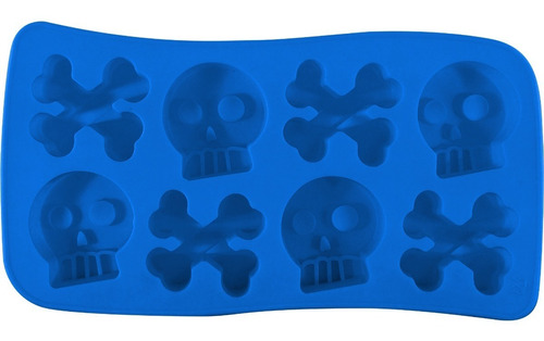 Molde De Silicona Para Calaveras Y Huesos De Hielo - Cukin