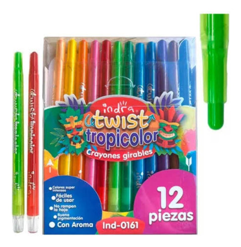 Indra Twist, Crayones Girables