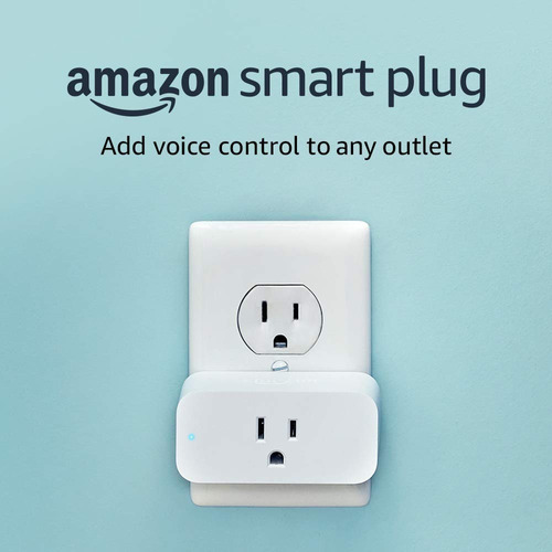 Tomada Inteligente Smart Plug Amazon - Compativel Com Echo Dot Amazon 3ª Echo Spot - Echo Plus - Echo Show - Echo Sub