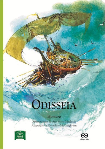 Odisseia, de Mccaughrean, Geraldine. Série O tesouro dos clássicos Editora Somos Sistema de Ensino, capa mole em português, 2003