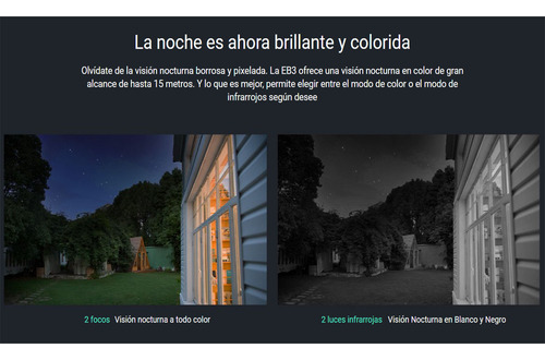 Cámara Seguridad Wifi Inalambrico Eb3 2k Ezviz / Panel Solar