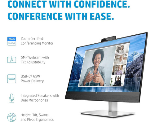 Hp E27m G4 Usb-c Conferencing Monitor 40z29aa Aba Bundle Doc