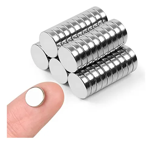 comprar 50 Imanes Pequeños De 8 X 2 Mm, Imanes De Neodimio Redondos,