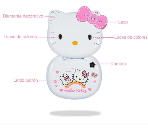 Smartphone Multifuncional For Niños Hello Kitty 2023