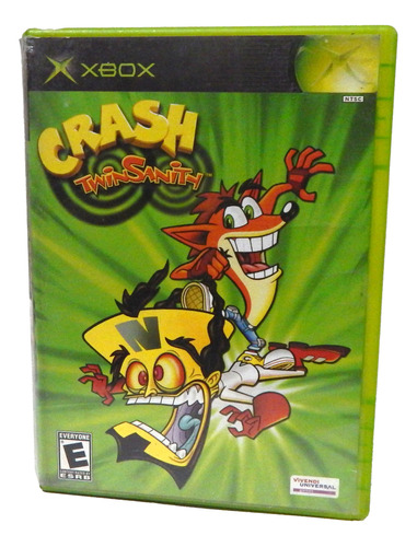 Crash Twin Sanity Xbox Clasico Original Bandicoot 