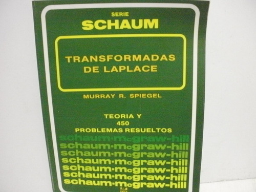 Transformadas De Laplace - Murray R. Spiegel 