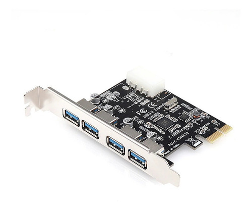 Controladora Pci Usb 3.0 4 Puertos 5 Gbps Nuevo