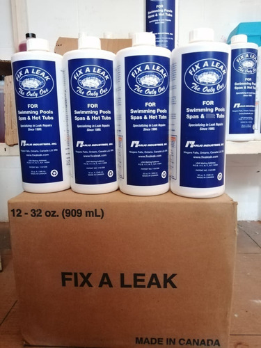 Imagen 7 de 7 de 2 Selladores Fugas Para Albercas Y Jacuzzi Fix A Leak 32 Oz