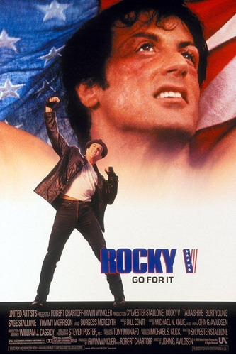 Pósters Película Rocky 5 - 1990 - 42x30