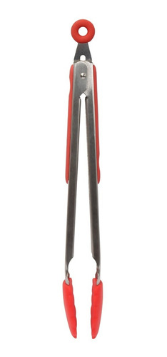 Imagen 2 de 10 de Pinza Gastronómica Multiuso Acero Inox 34cm New Line Ilko