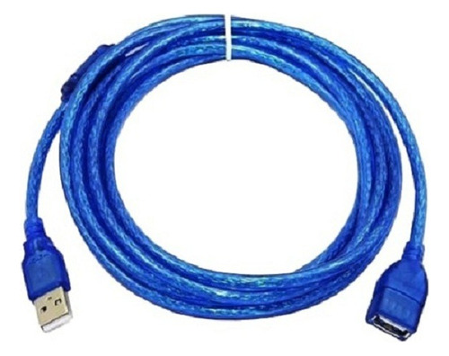 Cable Usb Extension 1,8 Metros Mallado Con Filtro Alargador