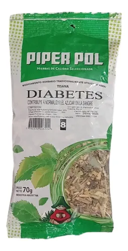 Hierba Seleccionada Diabetes Piper Pol Normaliza El Azúcar