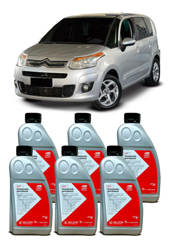 Kit Troca 6l Oleo Cambio Atf Febi C3 Picasso 1.5 2012 A 2016