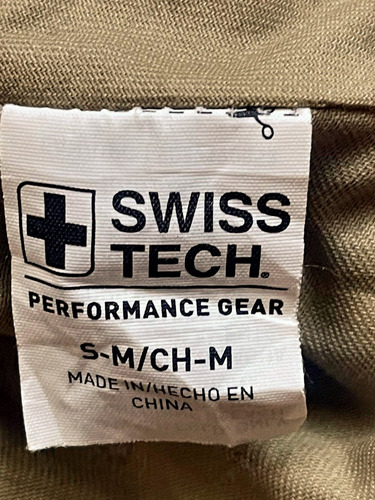 Sombrero Swiss Tech Mediano Chico Khaki Senderismo Montaña O (Usado)