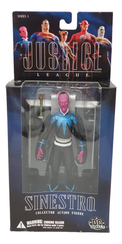 Figura Dc Direct Sinestro Serie 1  2005 Alex Ross Justice L