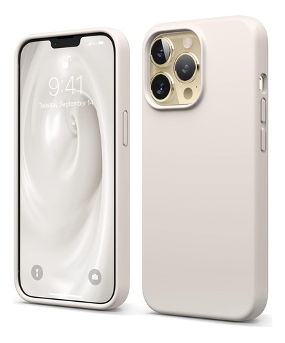 Funda Para iPhone 13 Pro Silicona Premium 3 Capas Piedra