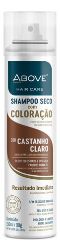  Shampoo A Seco Above Com Coloração - Castanho Claro