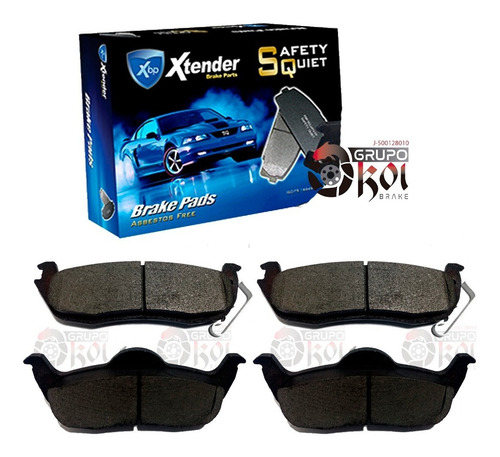 Pastilla D Freno Trasera Jeep Grand Cherokee 2005-2006 #7945