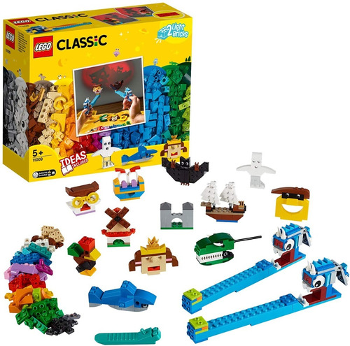 Lego 11009 Classic Ladrillos Y Luces, Juego De Construcción,