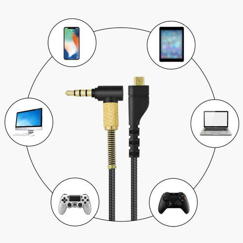 Cable De Audífonos De Audio Para Steelseries Arctis 7 5 3