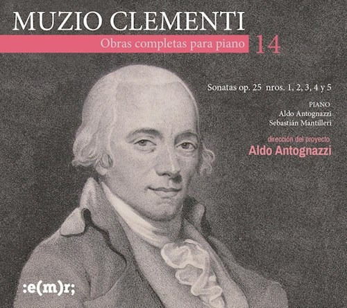 Obras Completas Para Piano 14/antognazzi - Clementi (cd