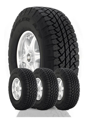 Kit 4u 205/70 R15 Bridgestone Dueler A/t 693 Envío Gratis