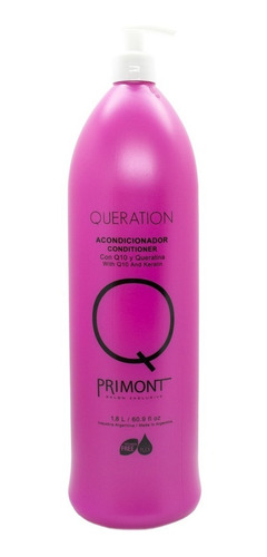 Primont Acondicionador Queration Q10 Queratina 1800ml Local