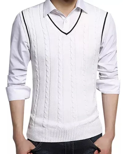 Chaleco tela hombre hot sale