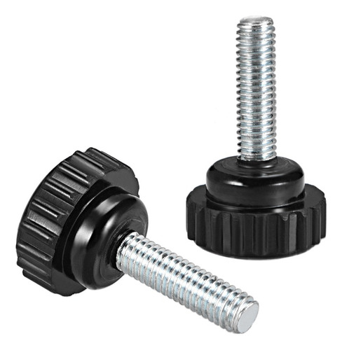8 Perilla Niveladora Con Tornillo M6x20mm Perilla Moleteada