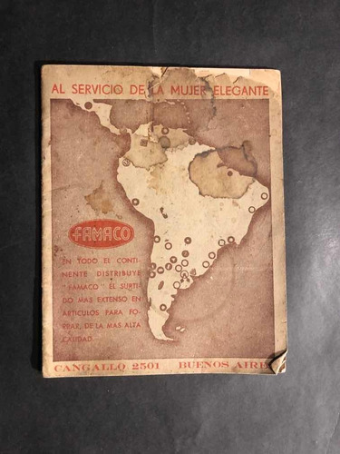 Antiguo Catálogo Para Forrar Botones. 53383.