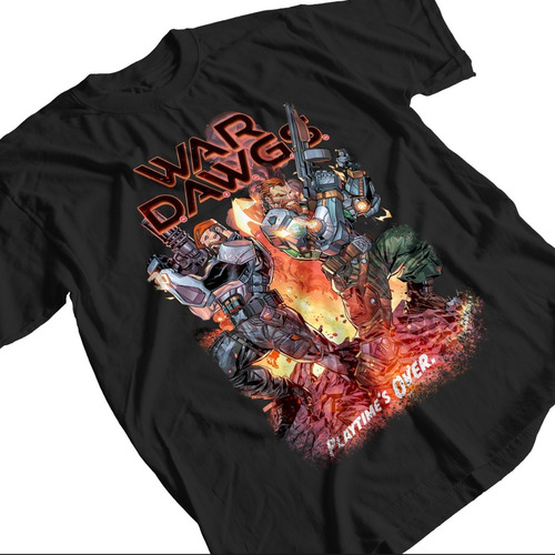 Imagen 2 de 5 de Remera Algodón Valorant War Dawgs