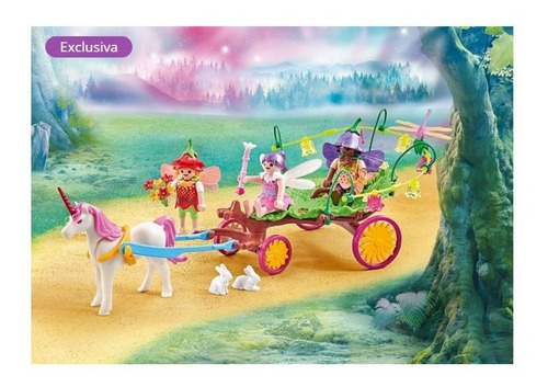 Playmobil 9823 Carro Con Unicornio Y Hadas En Stock!!